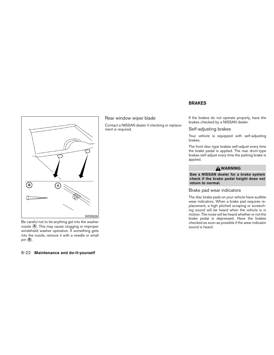 Brakes -22 | NISSAN 2010 Versa Hatchback - Owner's Manual User Manual | Page 285 / 338