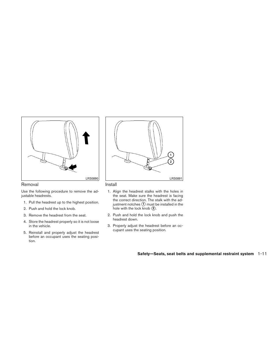 NISSAN 2010 Versa Hatchback - Owner's Manual User Manual | Page 30 / 338