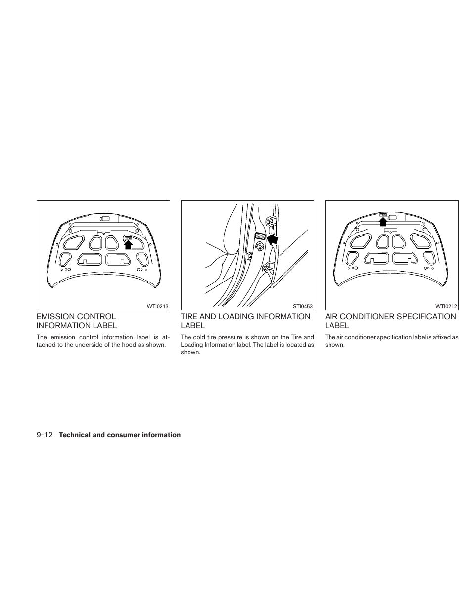 Emission control information label -12 | NISSAN 2010 Versa Hatchback - Owner's Manual User Manual | Page 319 / 338