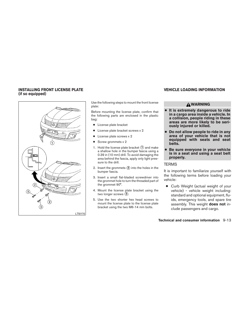 Terms -13 | NISSAN 2010 Versa Hatchback - Owner's Manual User Manual | Page 320 / 338