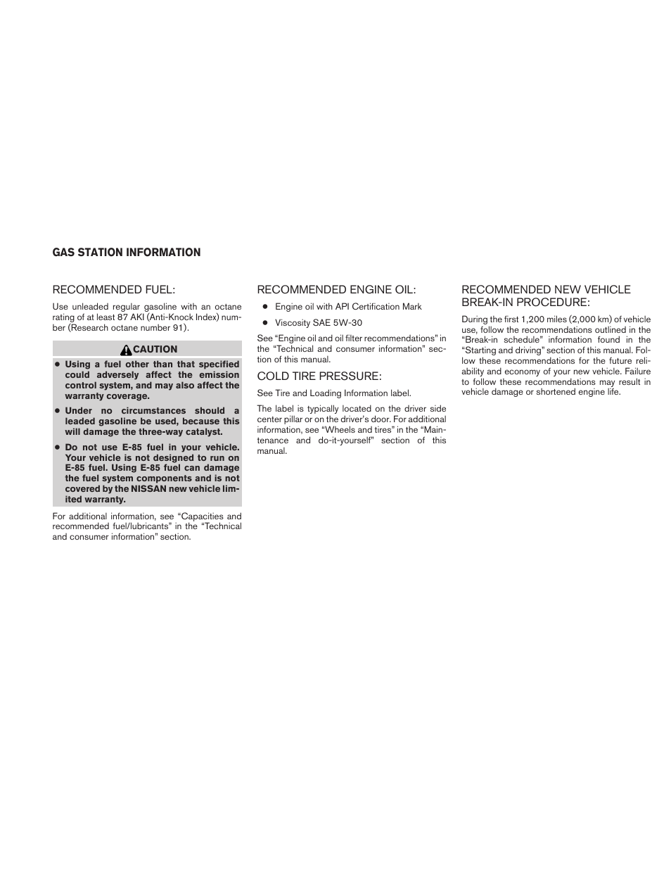 NISSAN 2010 Versa Hatchback - Owner's Manual User Manual | Page 337 / 338