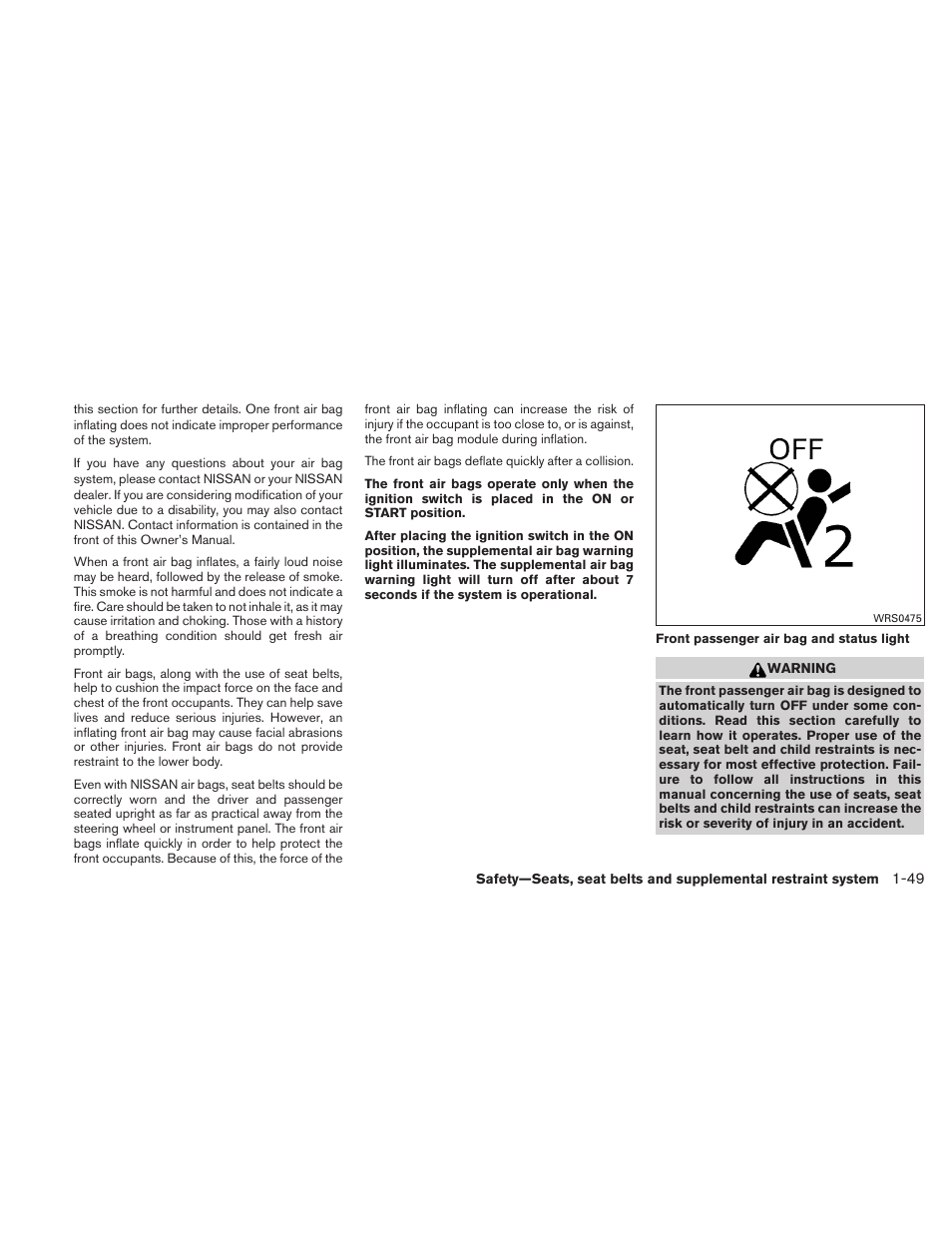 NISSAN 2010 Versa Hatchback - Owner's Manual User Manual | Page 68 / 338