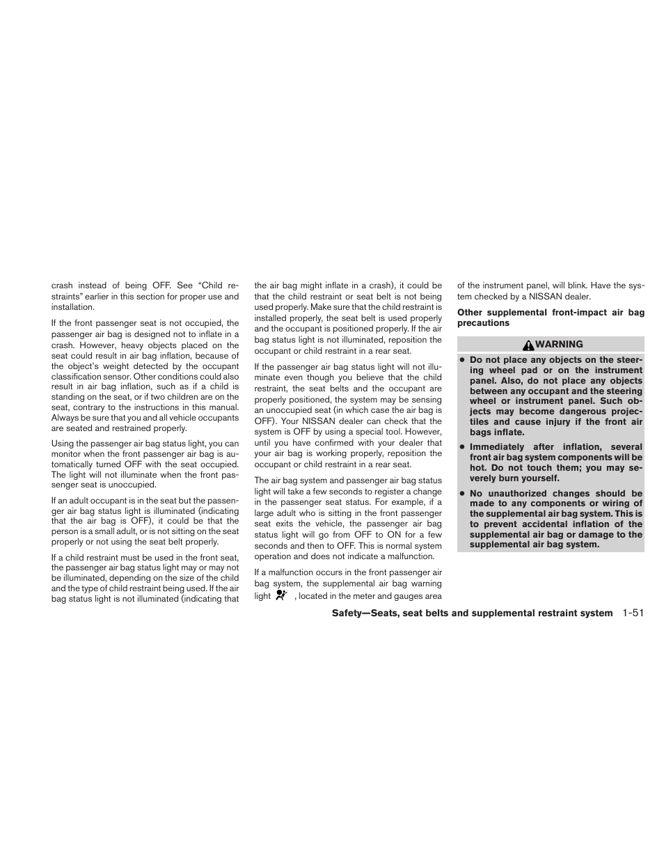 NISSAN 2010 Versa Hatchback - Owner's Manual User Manual | Page 70 / 338