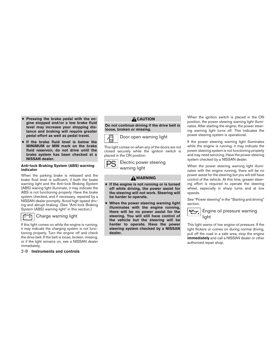 NISSAN 2010 Versa Hatchback - Owner's Manual User Manual | Page 85 / 338