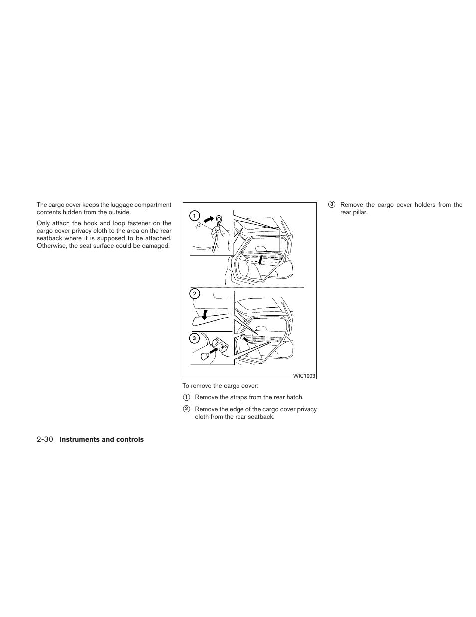 NISSAN 2011 Versa Hatchback - Owner's Manual User Manual | Page 107 / 350