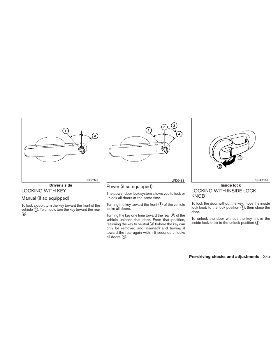 NISSAN 2011 Versa Hatchback - Owner's Manual User Manual | Page 120 / 350