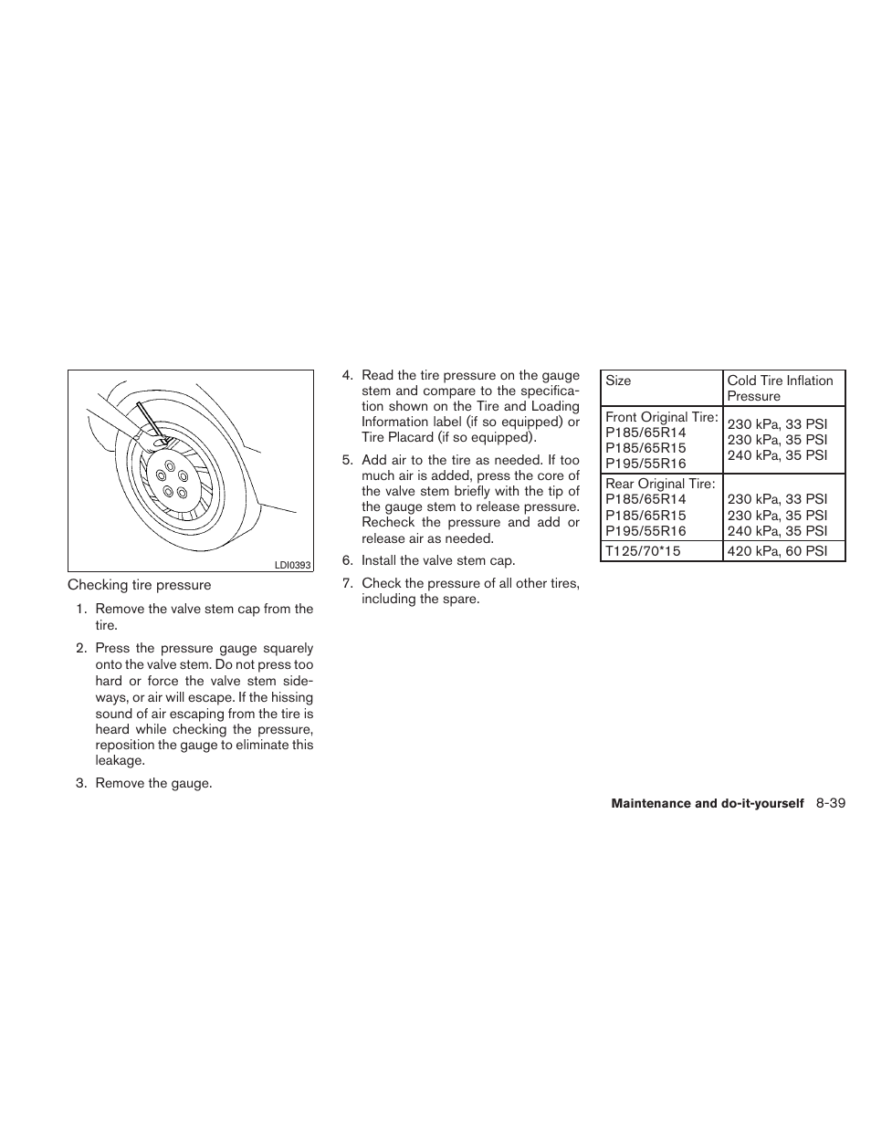 NISSAN 2011 Versa Hatchback - Owner's Manual User Manual | Page 312 / 350