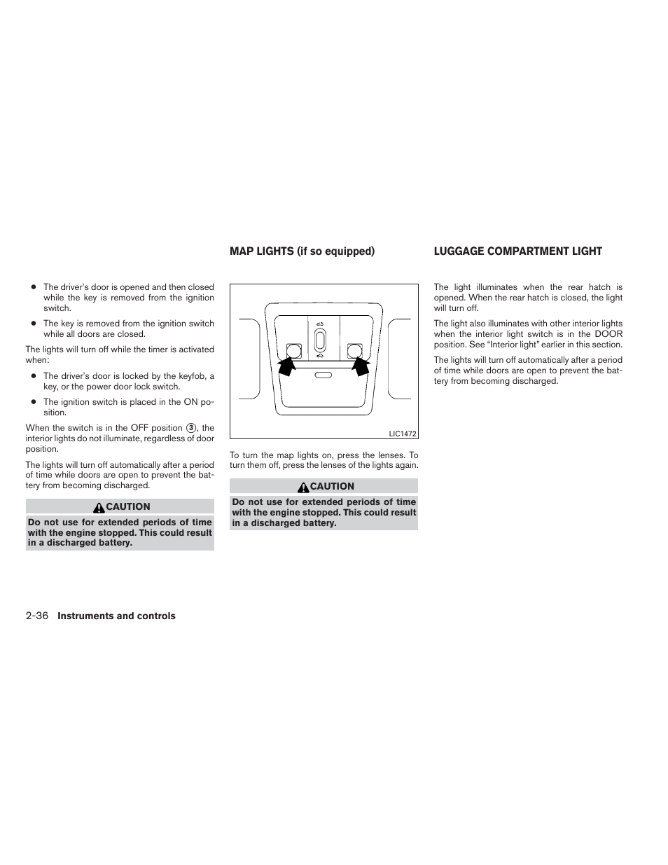 NISSAN 2012 Versa Hatchback - Owner's Manual User Manual | Page 103 / 320