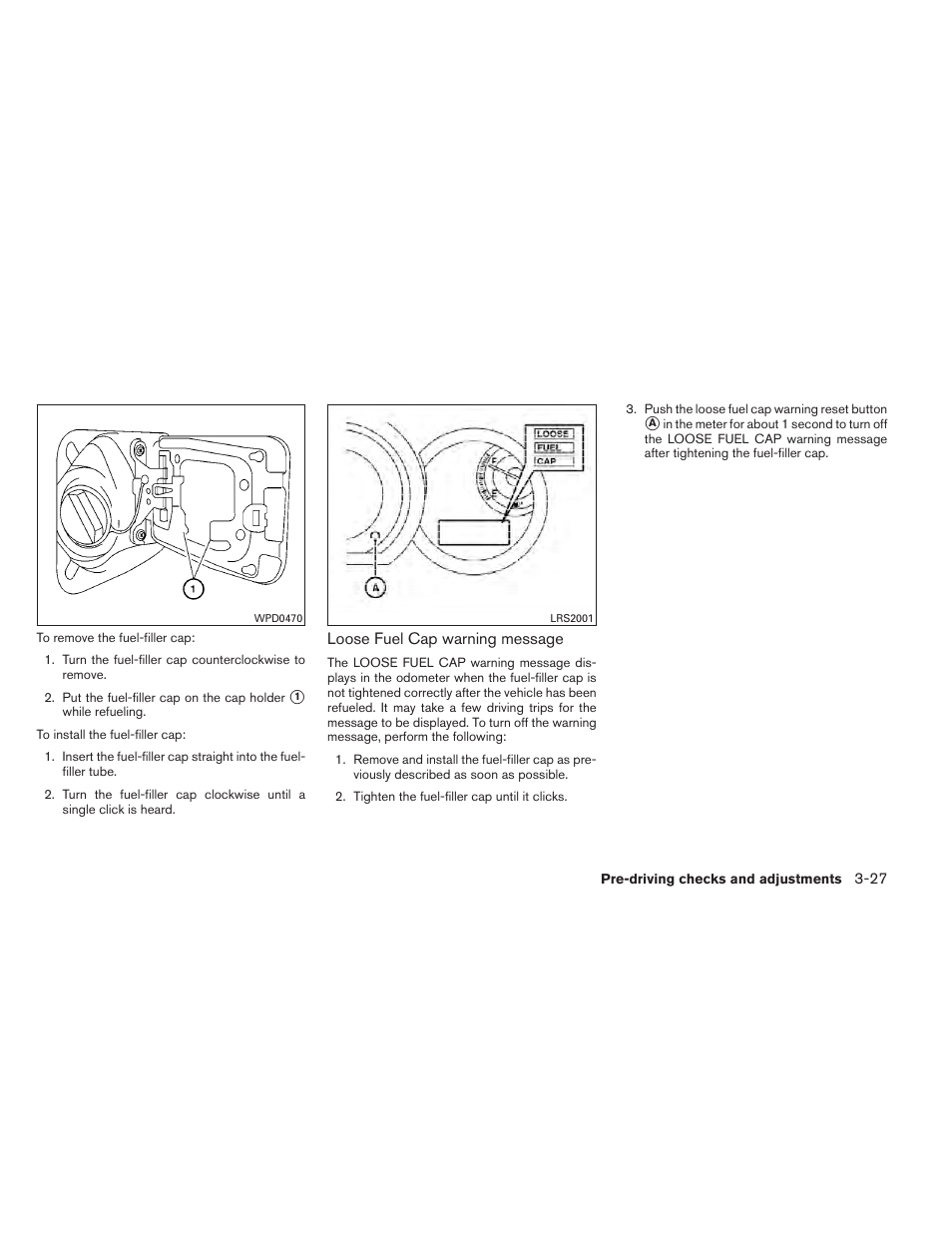 NISSAN 2012 Versa Hatchback - Owner's Manual User Manual | Page 130 / 320