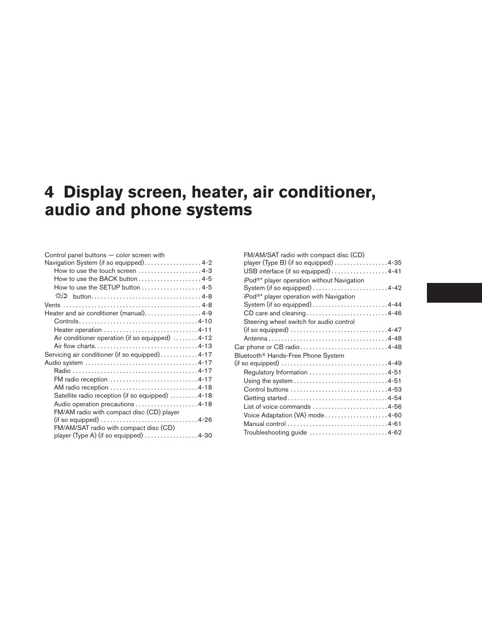 NISSAN 2012 Versa Hatchback - Owner's Manual User Manual | Page 134 / 320