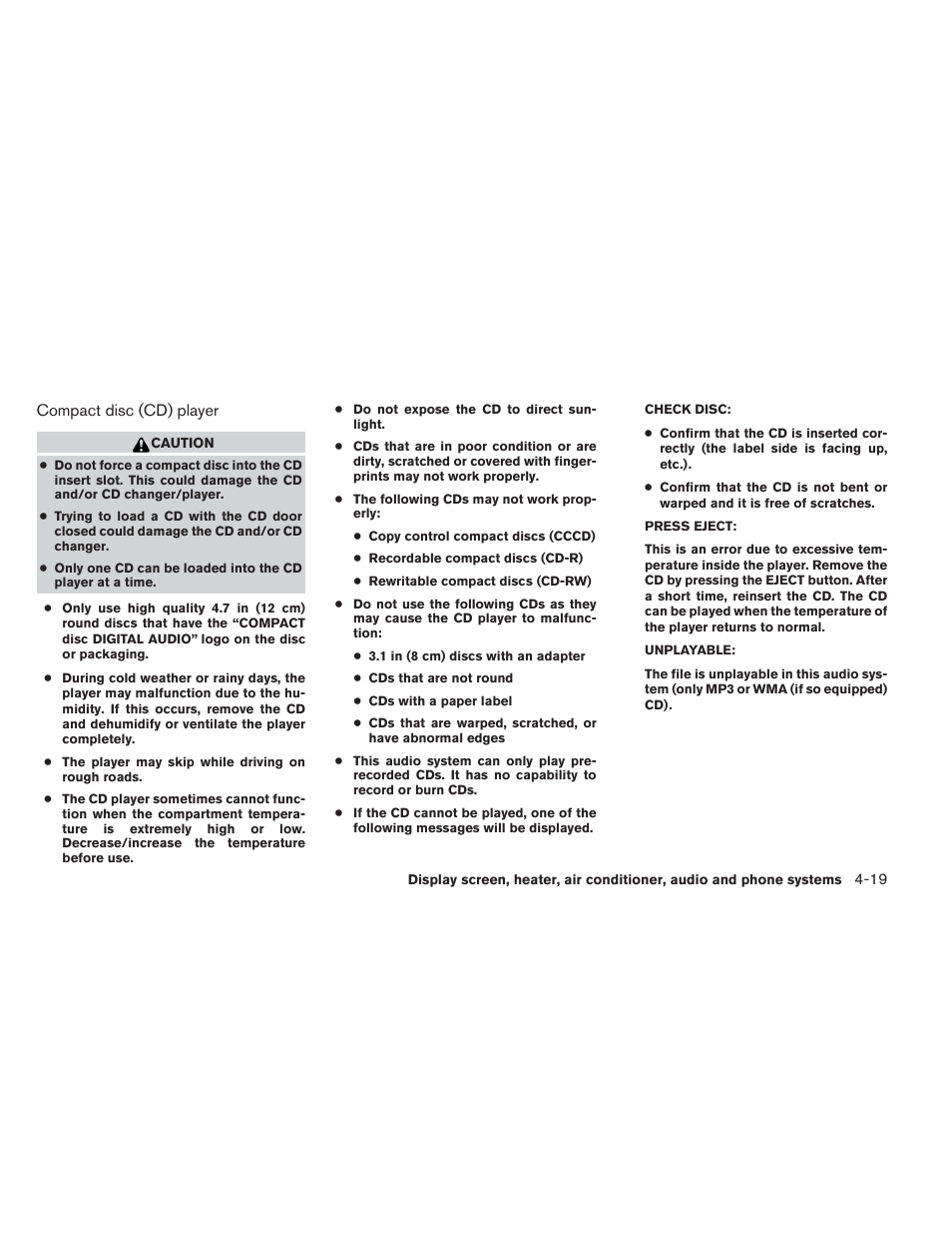NISSAN 2012 Versa Hatchback - Owner's Manual User Manual | Page 152 / 320