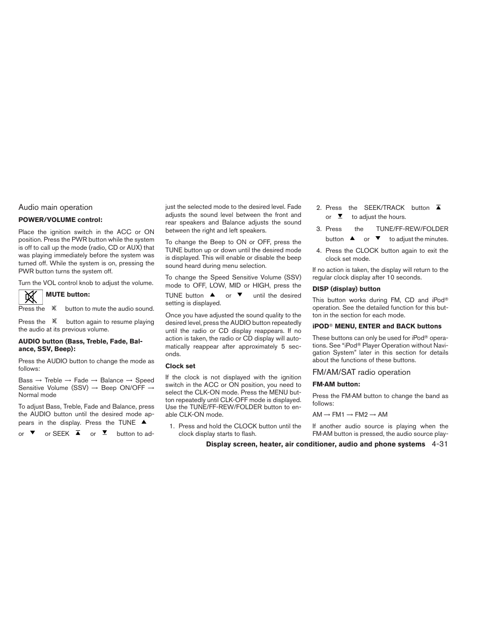 NISSAN 2012 Versa Hatchback - Owner's Manual User Manual | Page 164 / 320