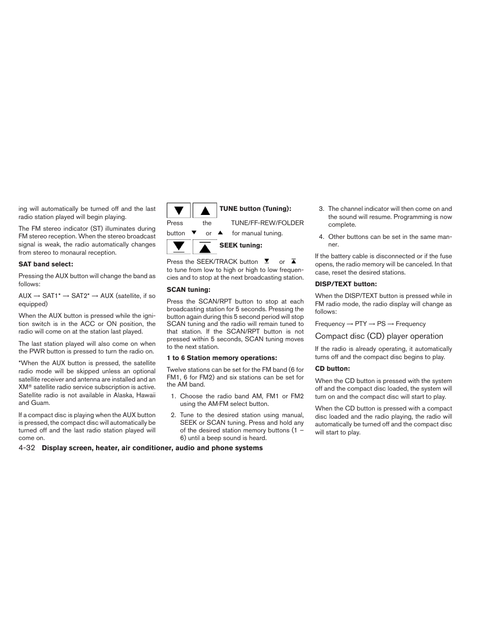 NISSAN 2012 Versa Hatchback - Owner's Manual User Manual | Page 165 / 320