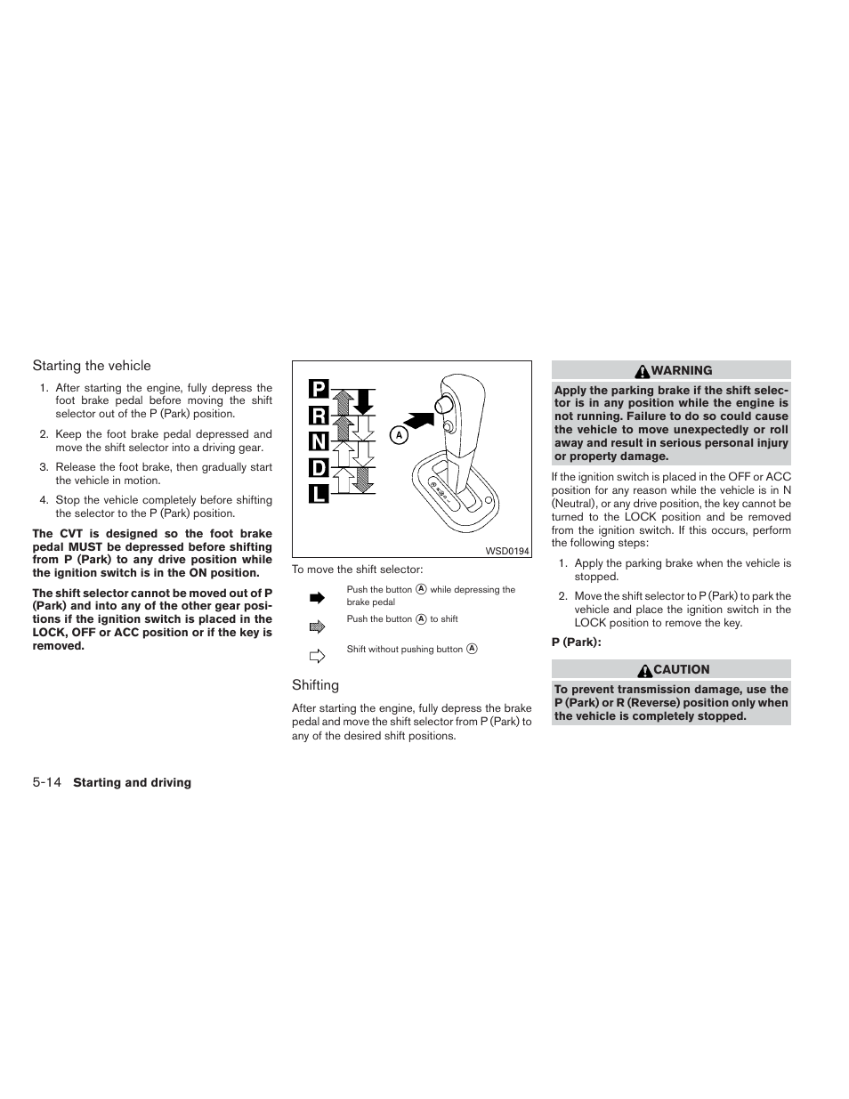 NISSAN 2012 Versa Hatchback - Owner's Manual User Manual | Page 209 / 320