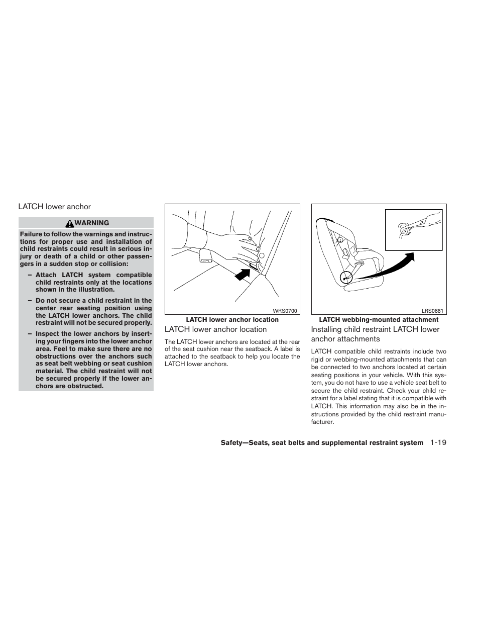 NISSAN 2012 Versa Hatchback - Owner's Manual User Manual | Page 36 / 320