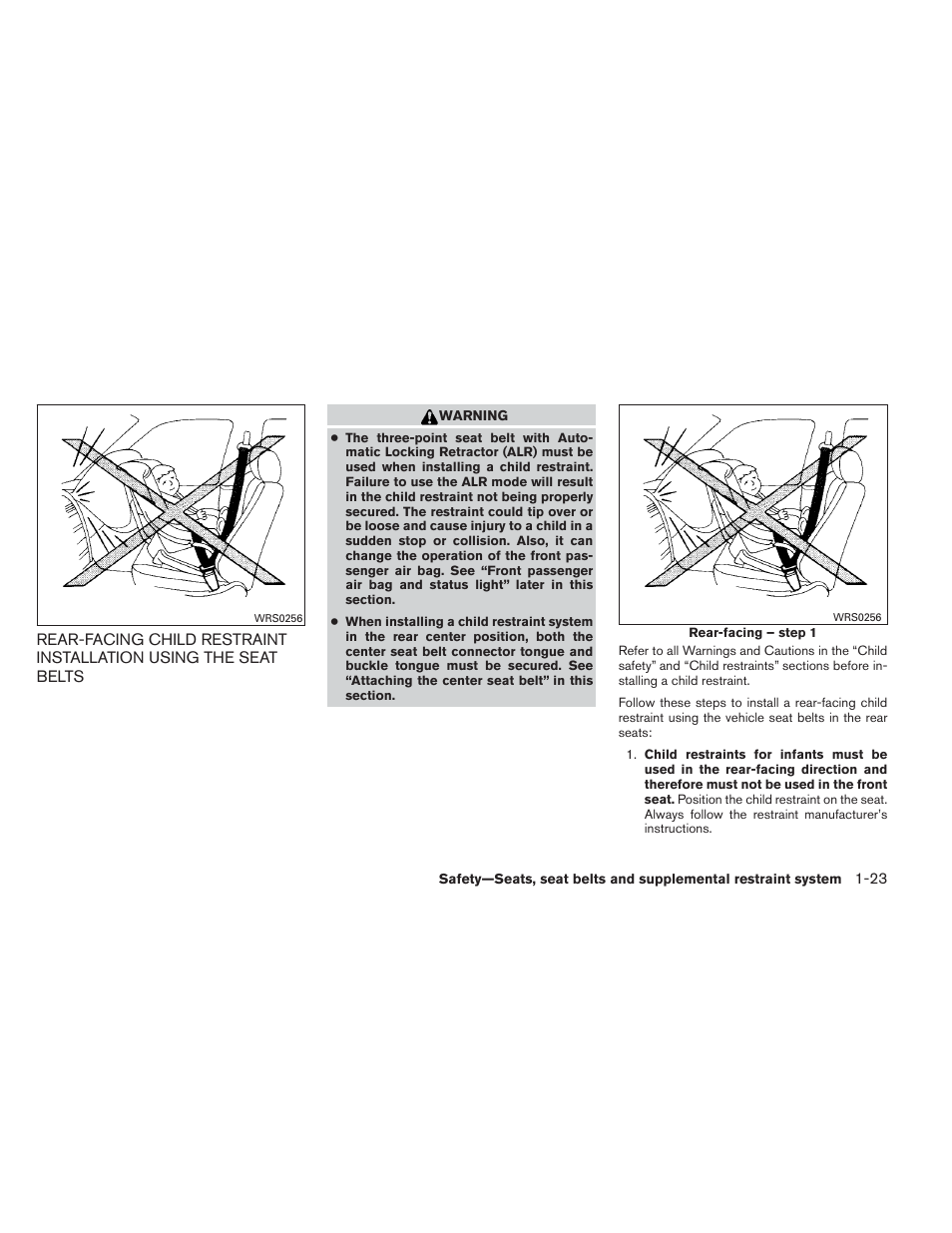 NISSAN 2012 Versa Hatchback - Owner's Manual User Manual | Page 40 / 320