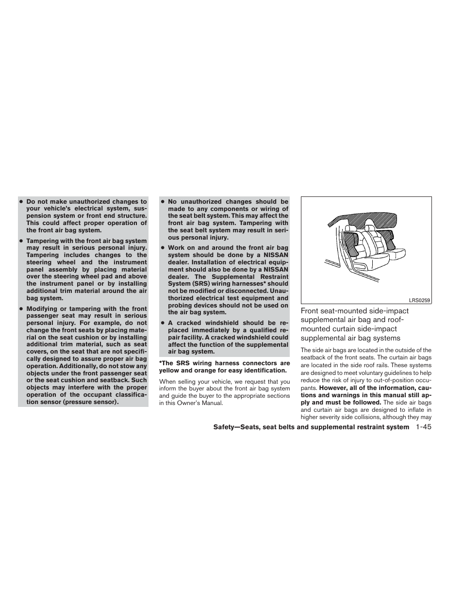 NISSAN 2012 Versa Hatchback - Owner's Manual User Manual | Page 62 / 320