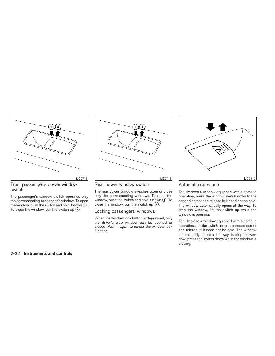 NISSAN 2012 Versa Hatchback - Owner's Manual User Manual | Page 99 / 320