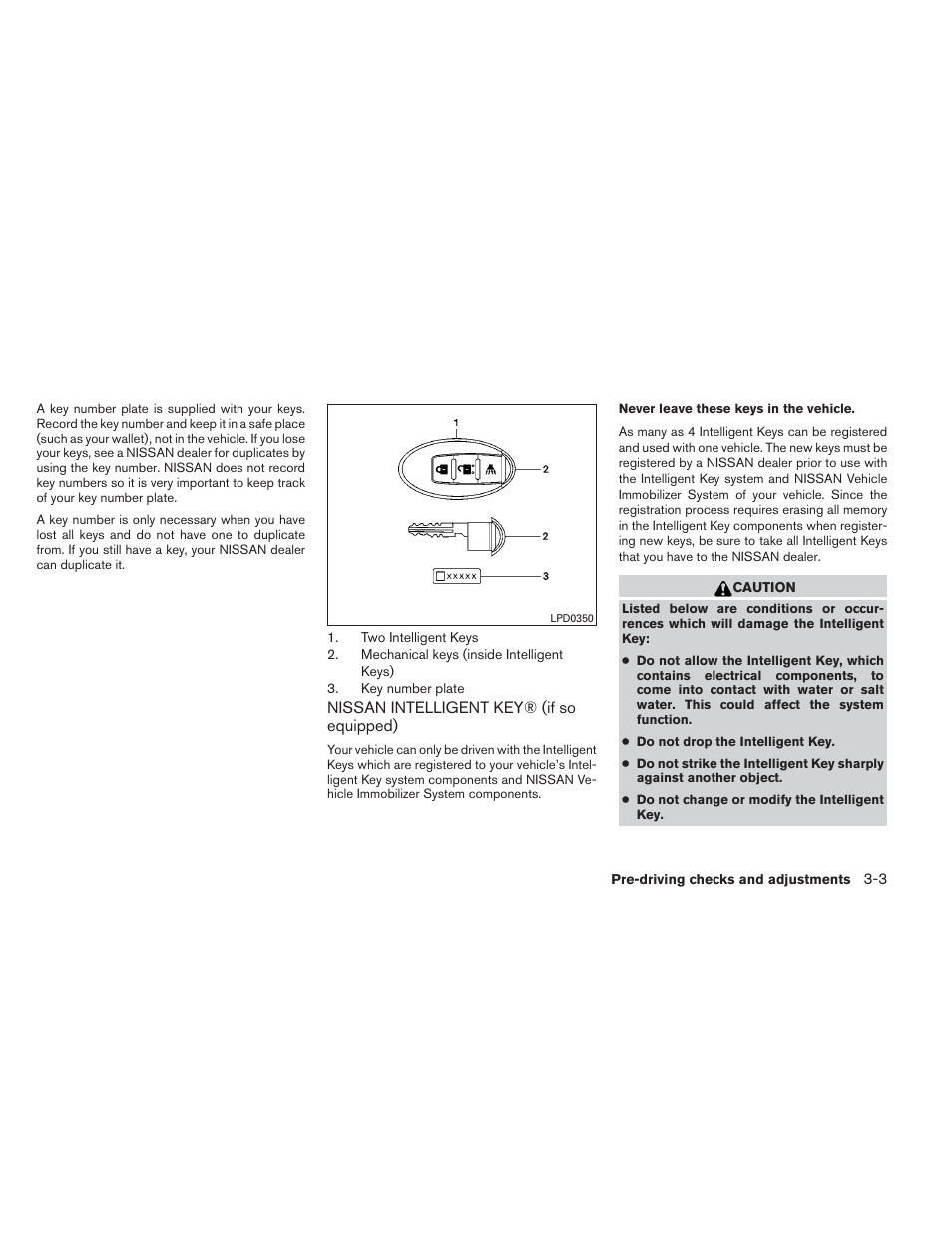 Nissan intelligent key® (if so equipped) -3 | NISSAN 2014 Versa Note - Owner's Manual User Manual | Page 114 / 372