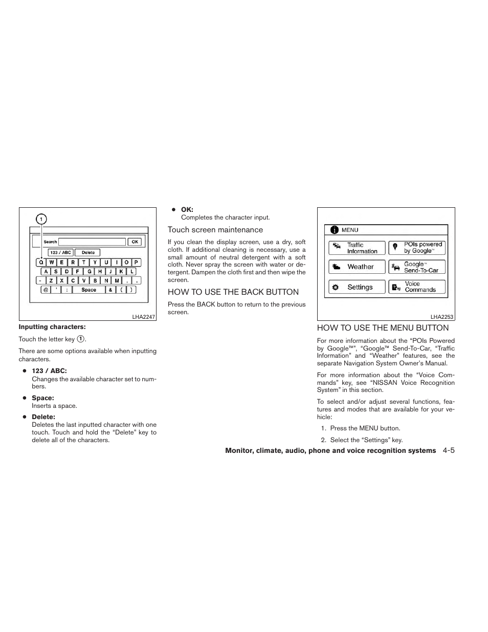 NISSAN 2014 Versa Note - Owner's Manual User Manual | Page 148 / 372