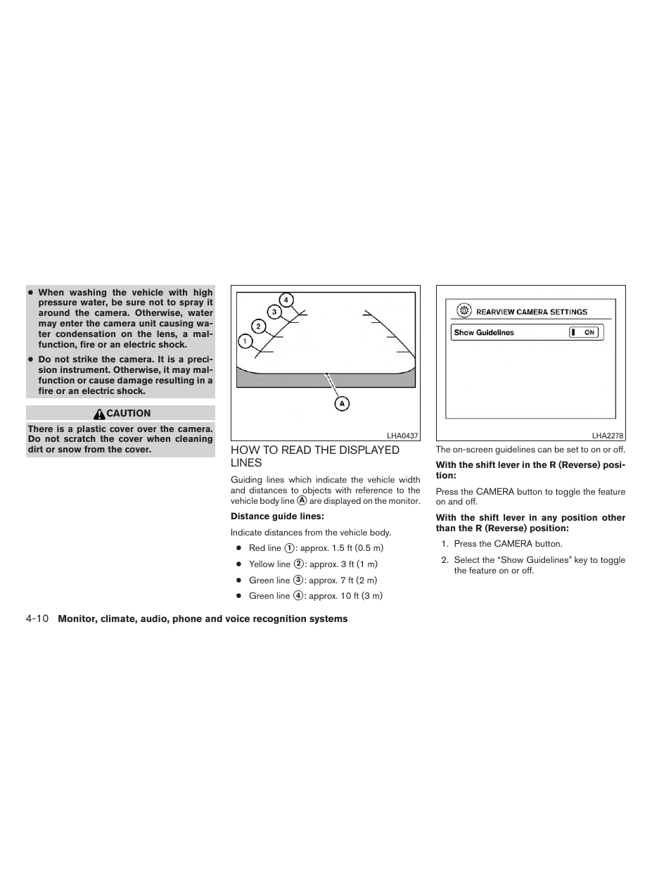 How to read the displayed lines -10 | NISSAN 2014 Versa Note - Owner's Manual User Manual | Page 153 / 372