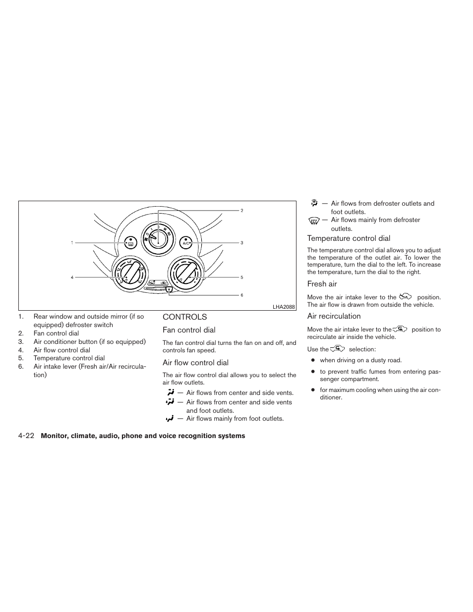 Controls -22 | NISSAN 2014 Versa Note - Owner's Manual User Manual | Page 165 / 372