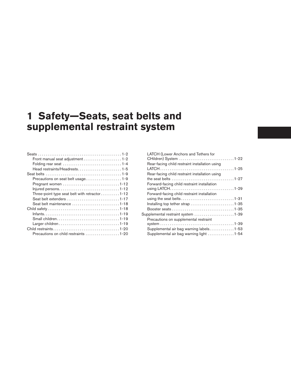 NISSAN 2014 Versa Note - Owner's Manual User Manual | Page 18 / 372