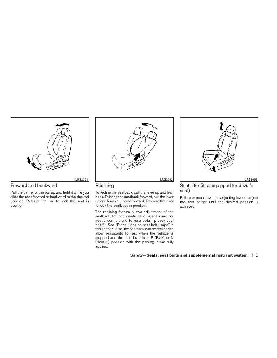 NISSAN 2014 Versa Note - Owner's Manual User Manual | Page 20 / 372