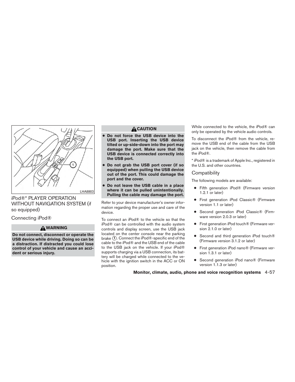 NISSAN 2014 Versa Note - Owner's Manual User Manual | Page 200 / 372