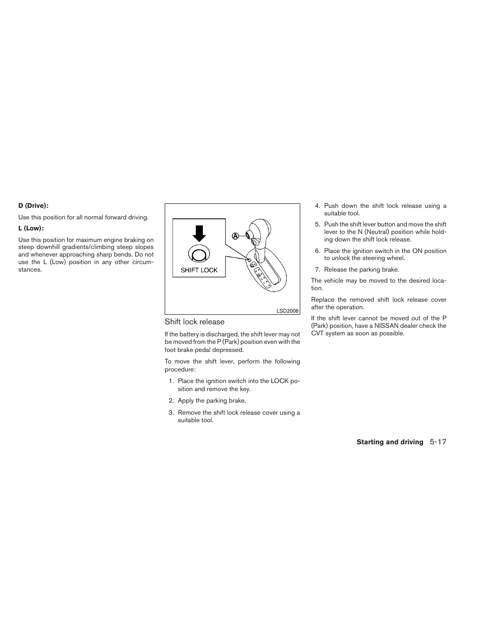 NISSAN 2014 Versa Note - Owner's Manual User Manual | Page 260 / 372