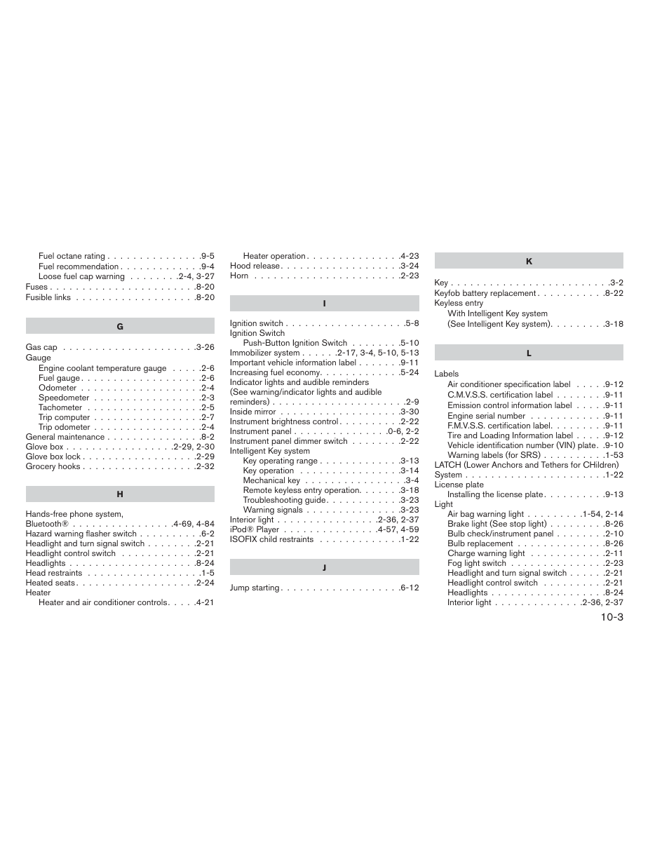 NISSAN 2014 Versa Note - Owner's Manual User Manual | Page 366 / 372