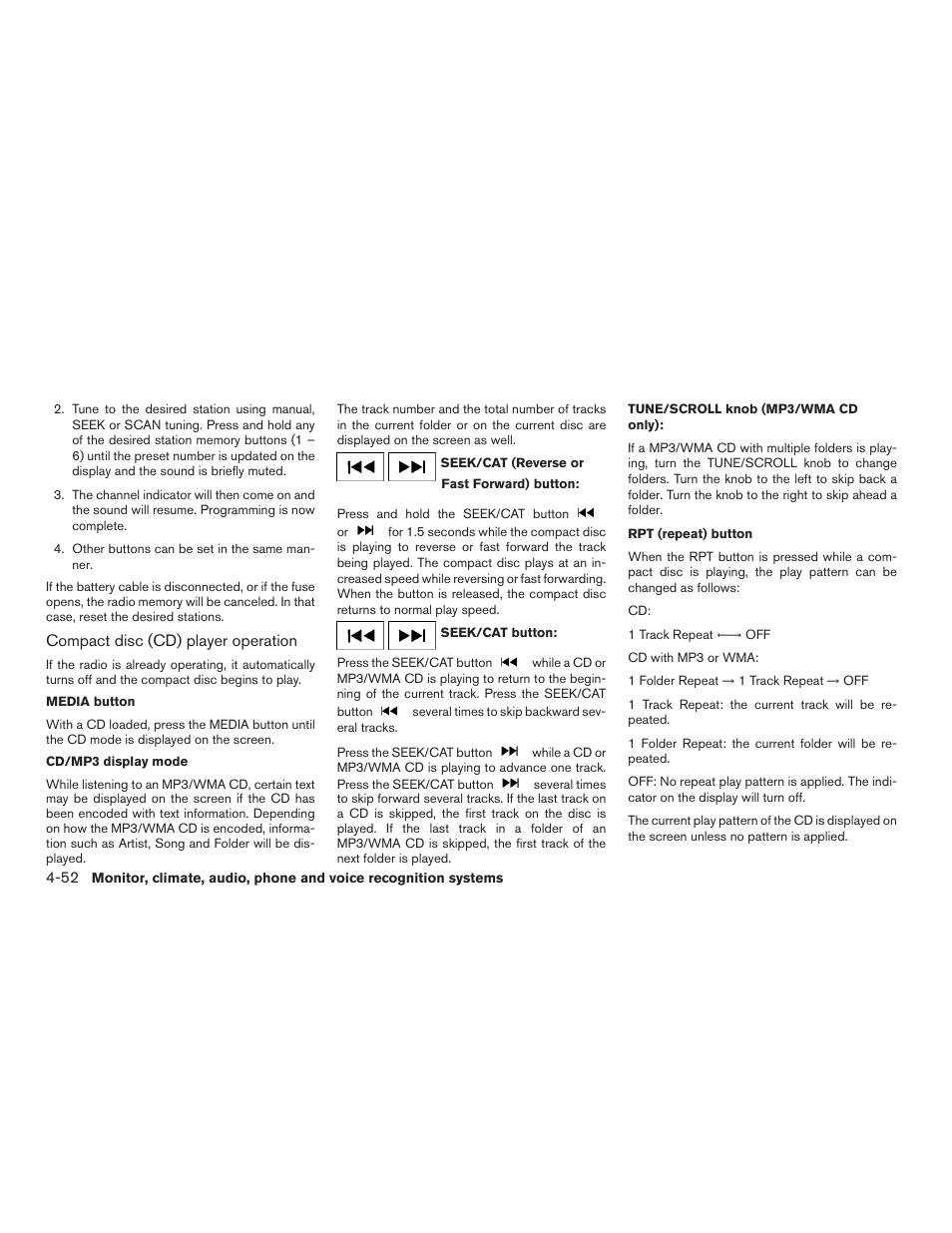 NISSAN 2015 Versa Note - Owner's Manual User Manual | Page 199 / 376