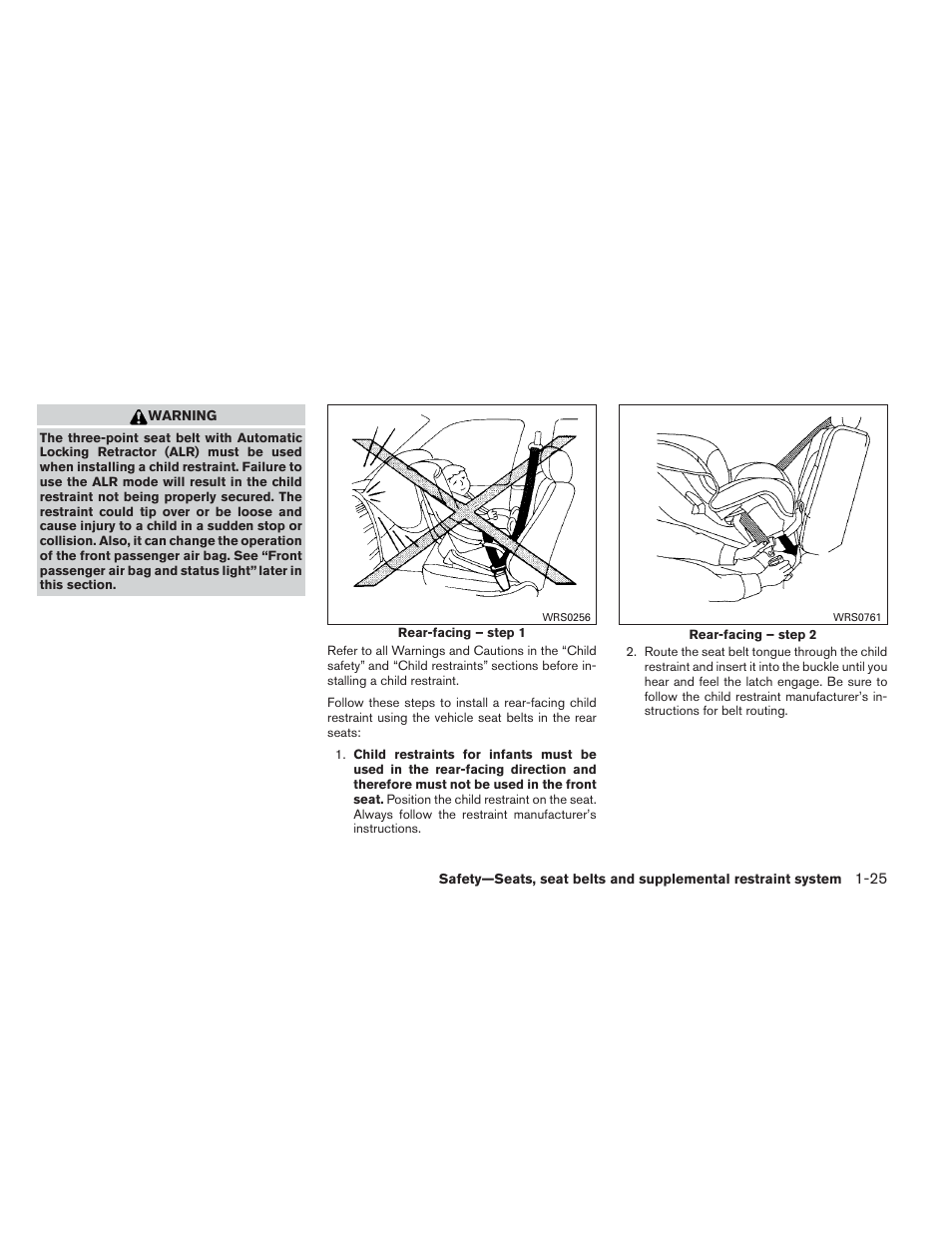 NISSAN 2014 Versa Sedan - Owner's Manual User Manual | Page 42 / 365