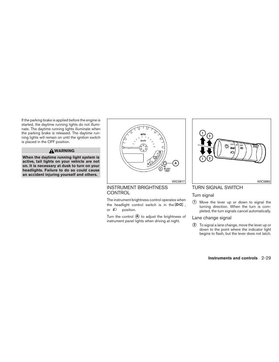 NISSAN 2011 Xterra - Owner's Manual User Manual | Page 106 / 339