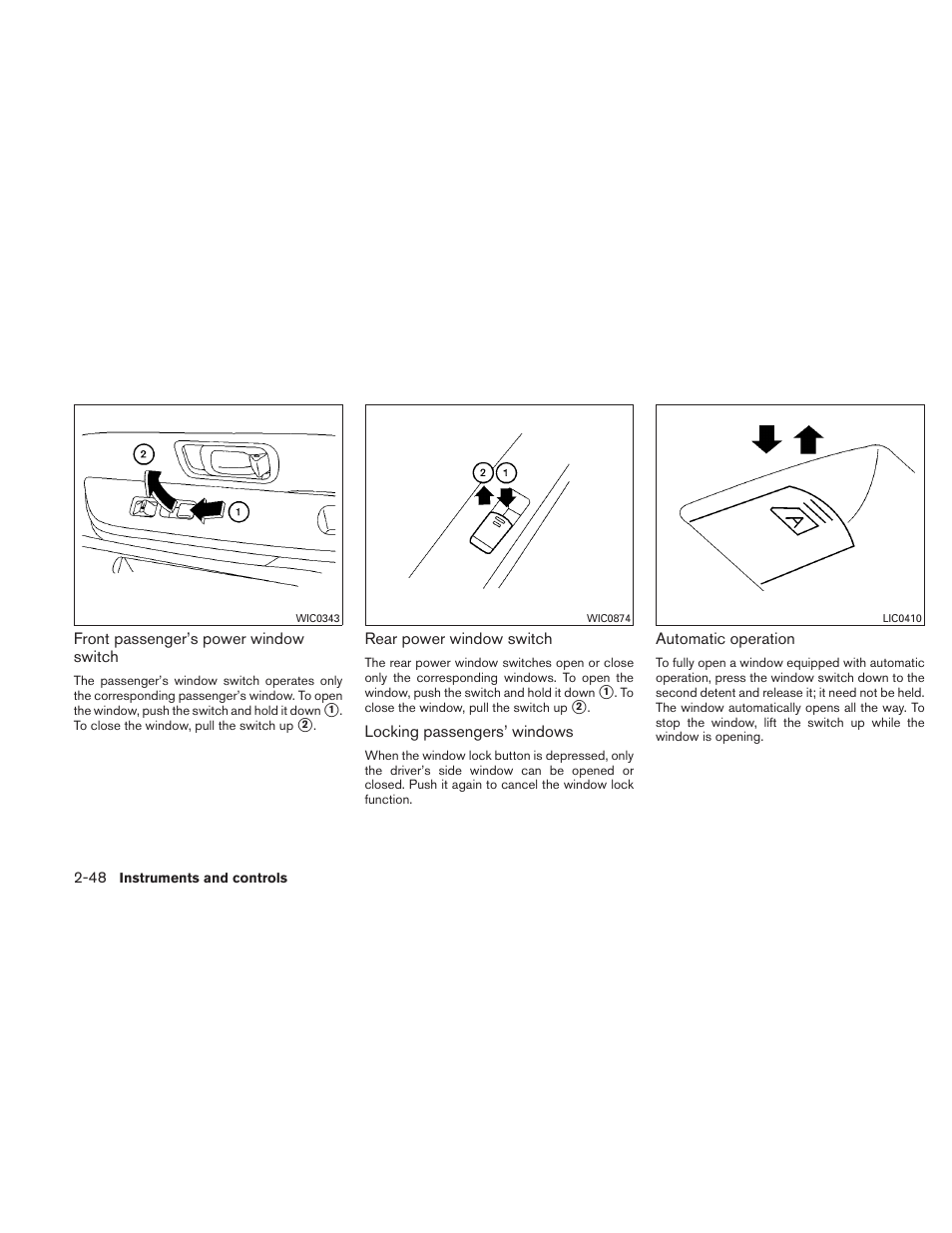 NISSAN 2011 Xterra - Owner's Manual User Manual | Page 125 / 339