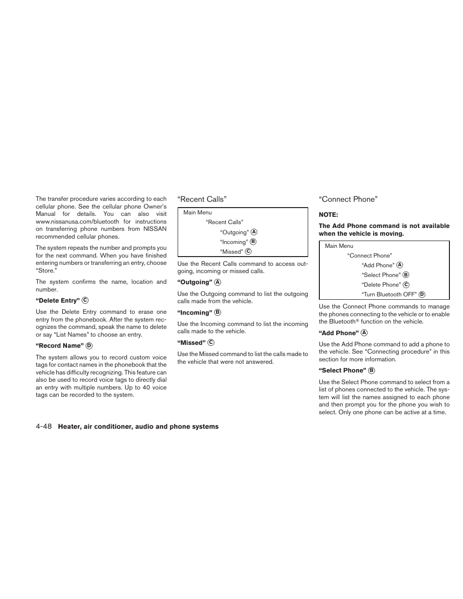 NISSAN 2011 Xterra - Owner's Manual User Manual | Page 191 / 339