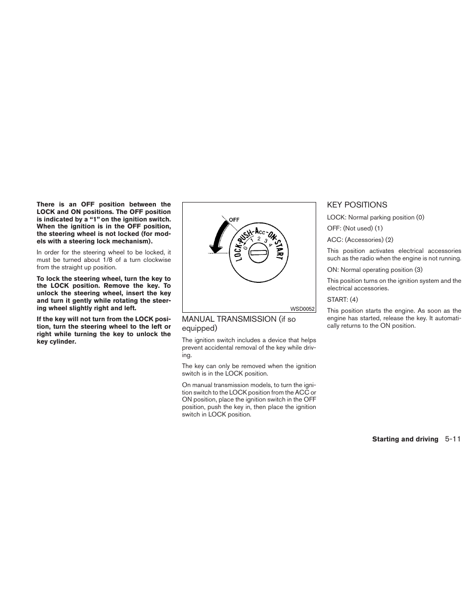 NISSAN 2011 Xterra - Owner's Manual User Manual | Page 206 / 339