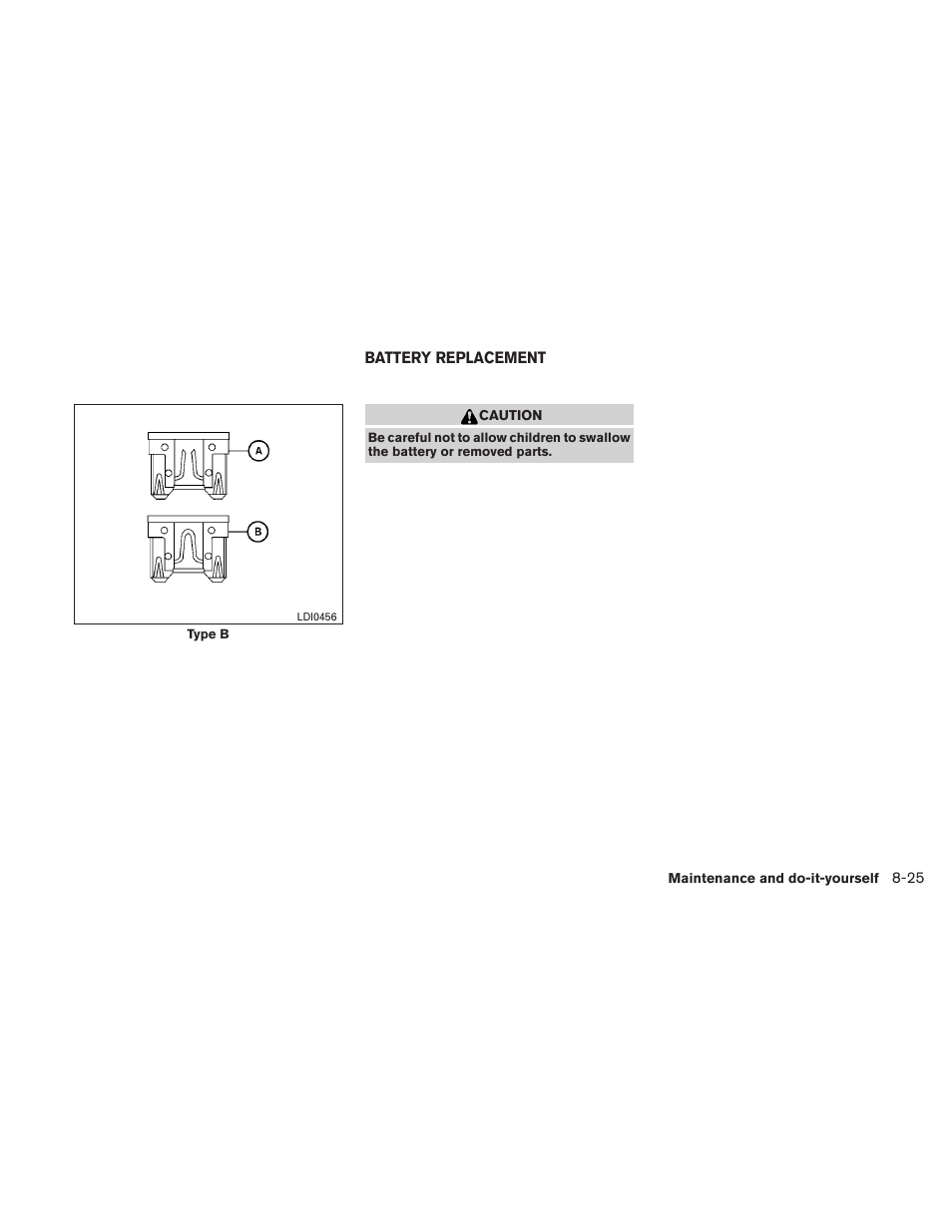 Battery replacement -25 | NISSAN 2011 Xterra - Owner's Manual User Manual | Page 280 / 339