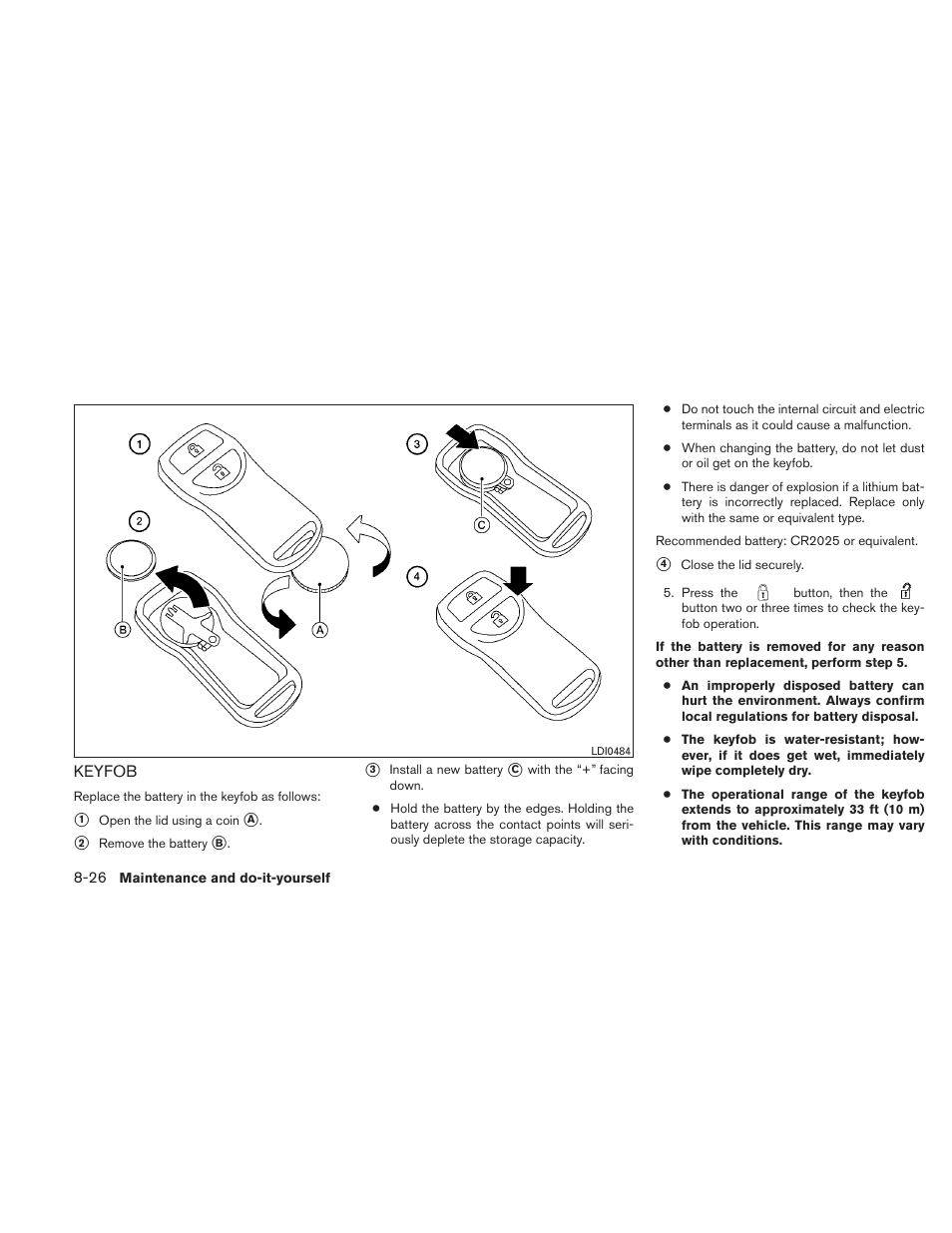 Keyfob -26 | NISSAN 2011 Xterra - Owner's Manual User Manual | Page 281 / 339