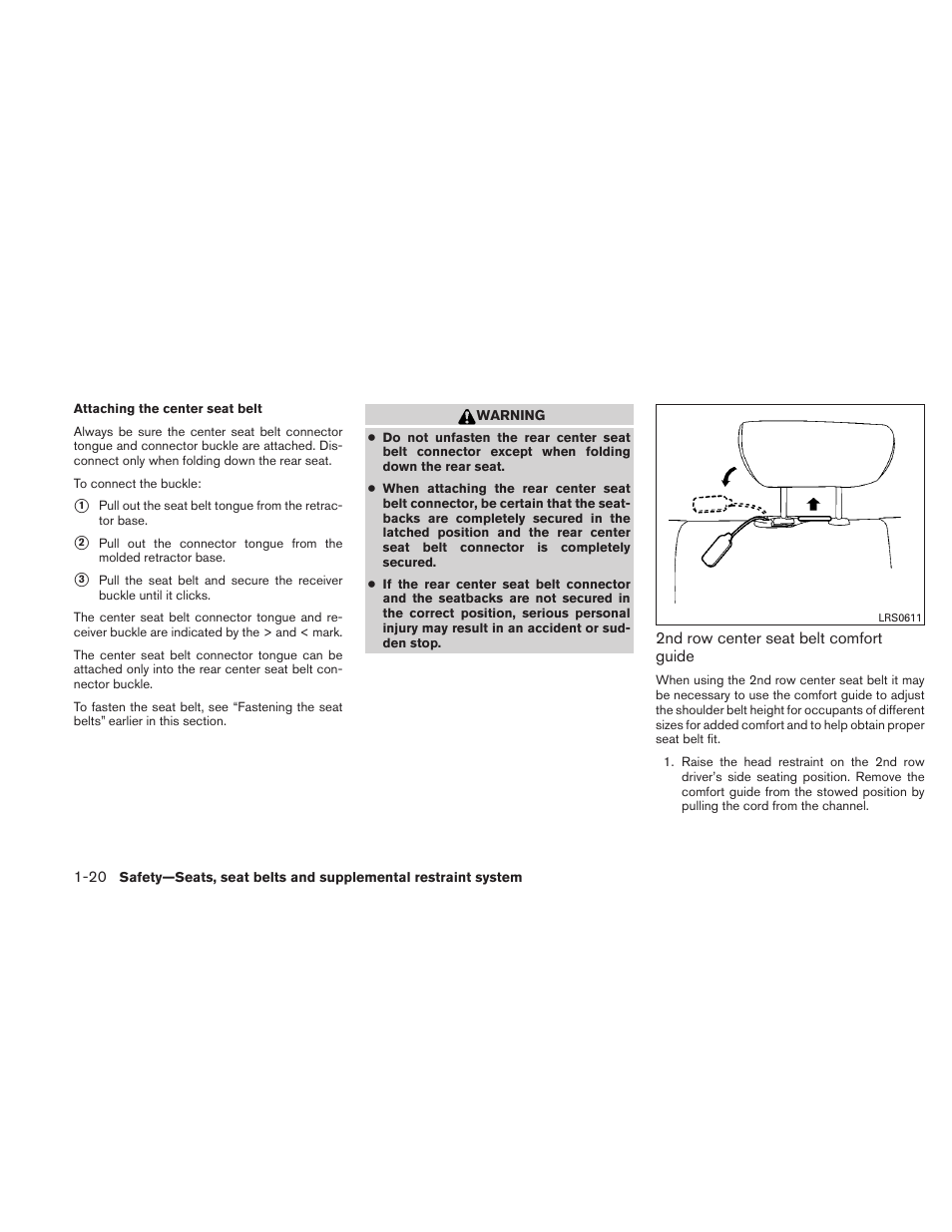 NISSAN 2011 Xterra - Owner's Manual User Manual | Page 37 / 339