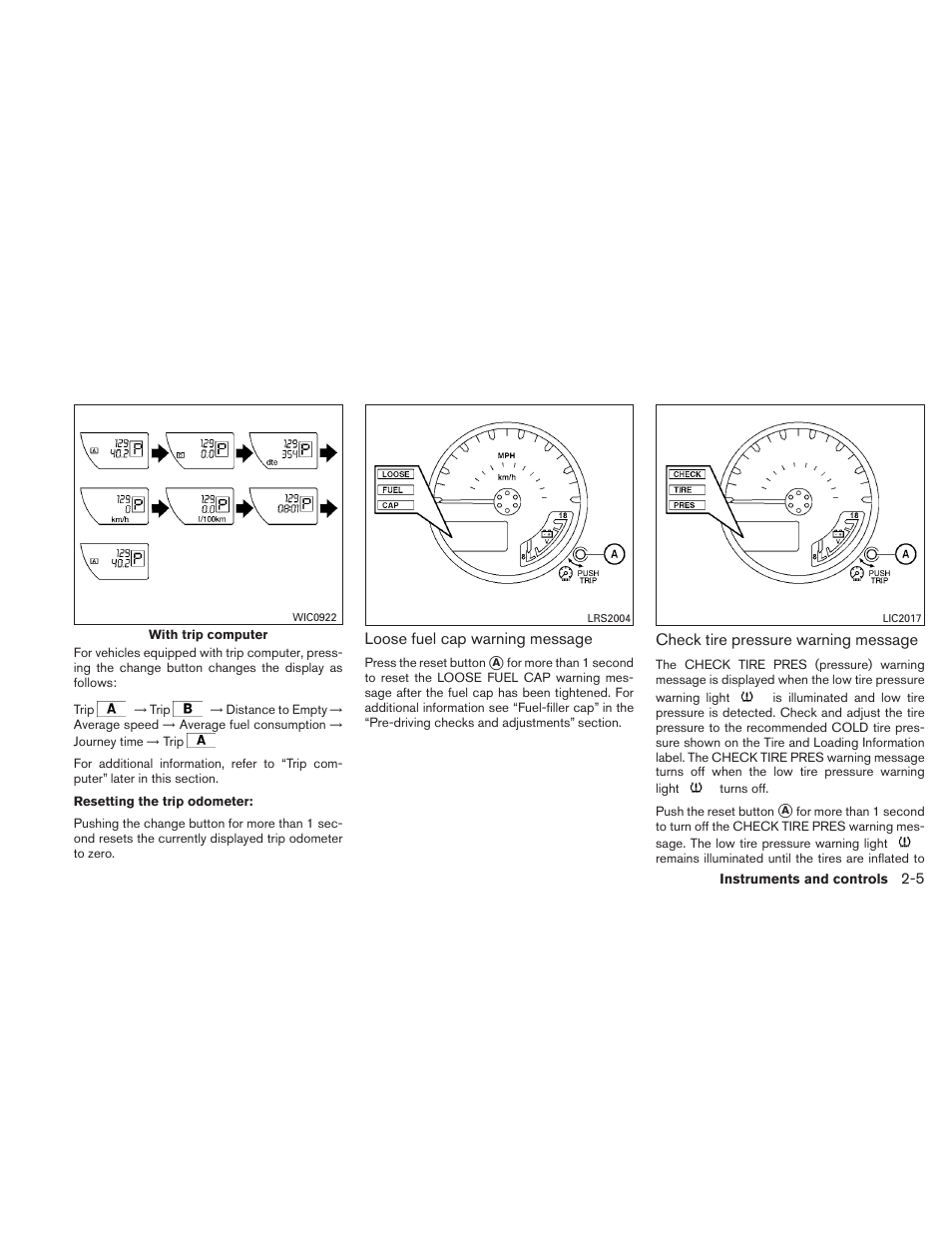 NISSAN 2011 Xterra - Owner's Manual User Manual | Page 82 / 339