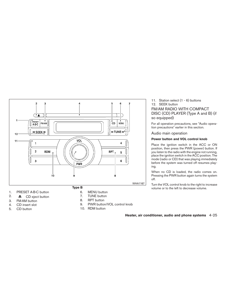 NISSAN 2012 Xterra - Owner's Manual User Manual | Page 170 / 341