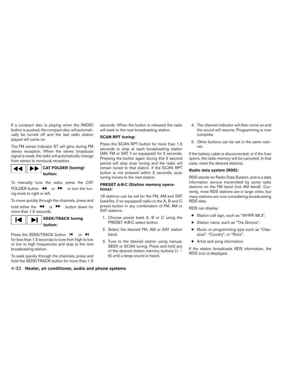 NISSAN 2012 Xterra - Owner's Manual User Manual | Page 177 / 341