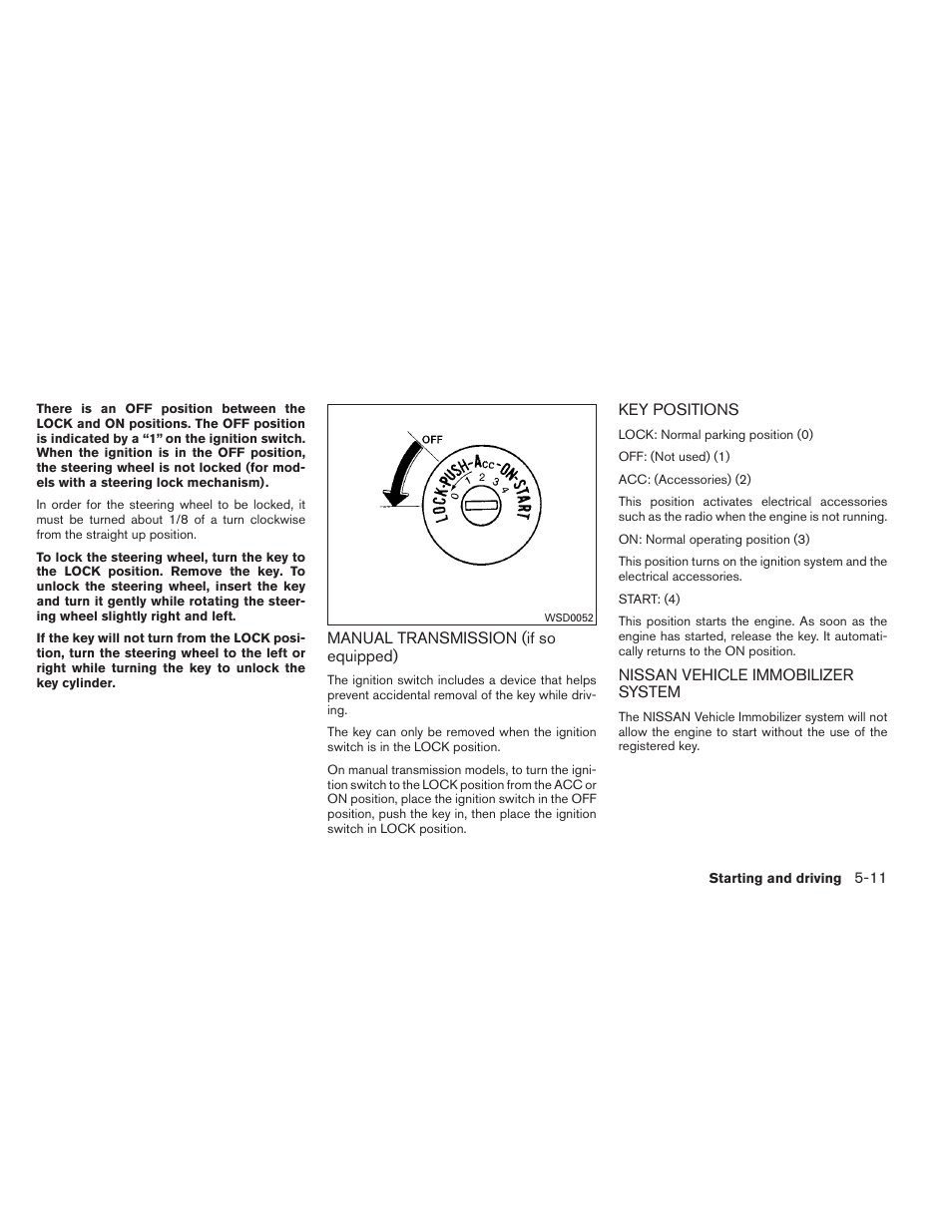 NISSAN 2012 Xterra - Owner's Manual User Manual | Page 208 / 341