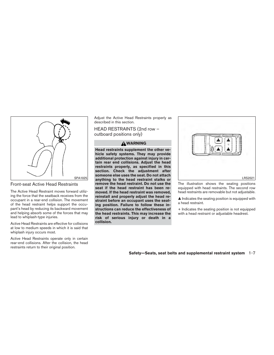 NISSAN 2012 Xterra - Owner's Manual User Manual | Page 24 / 341