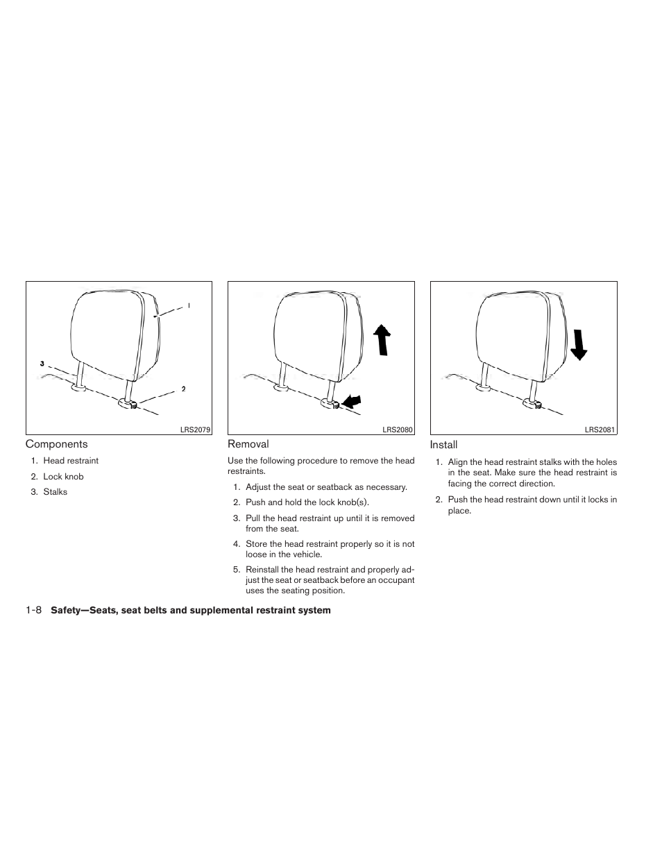 NISSAN 2012 Xterra - Owner's Manual User Manual | Page 25 / 341