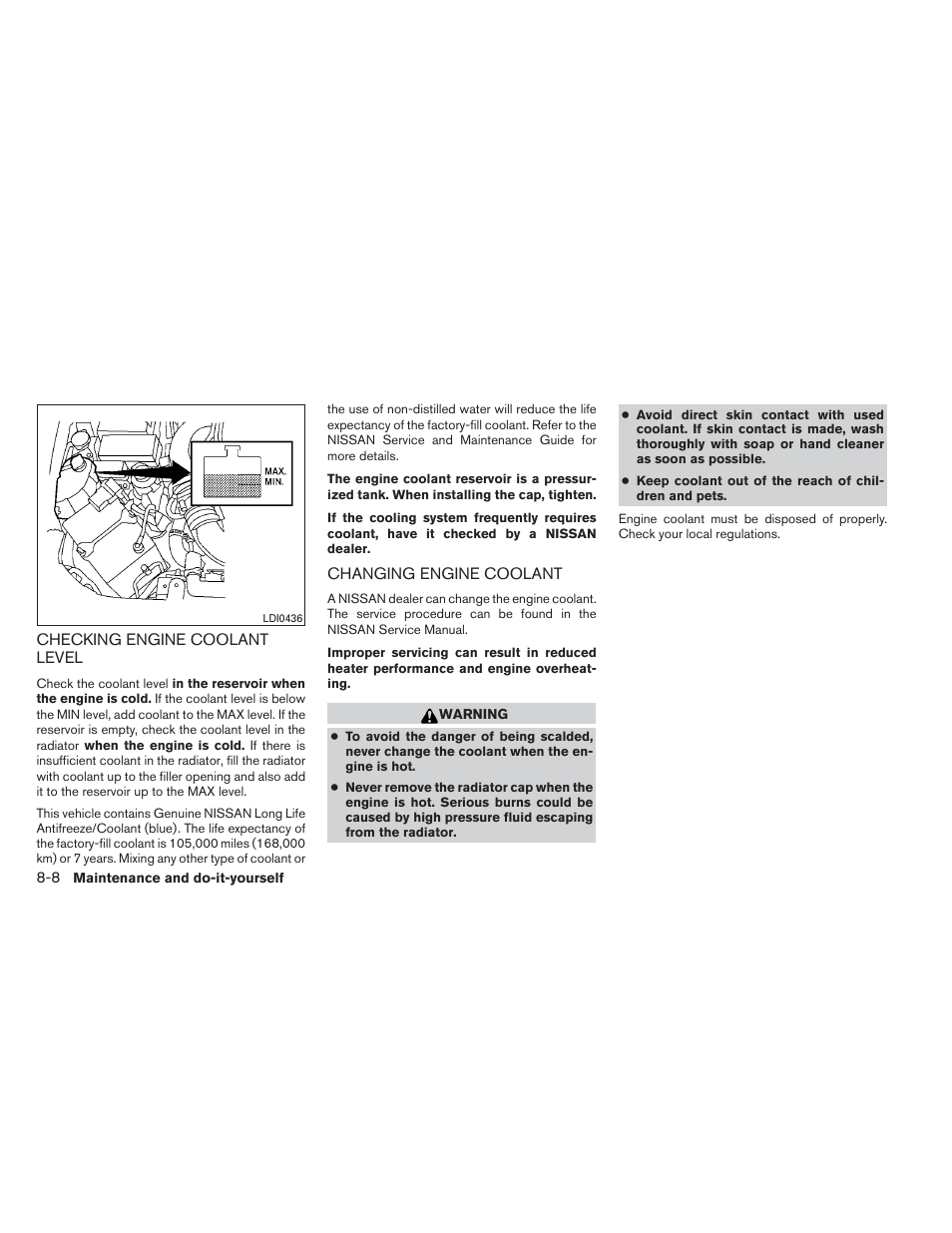 NISSAN 2012 Xterra - Owner's Manual User Manual | Page 267 / 341