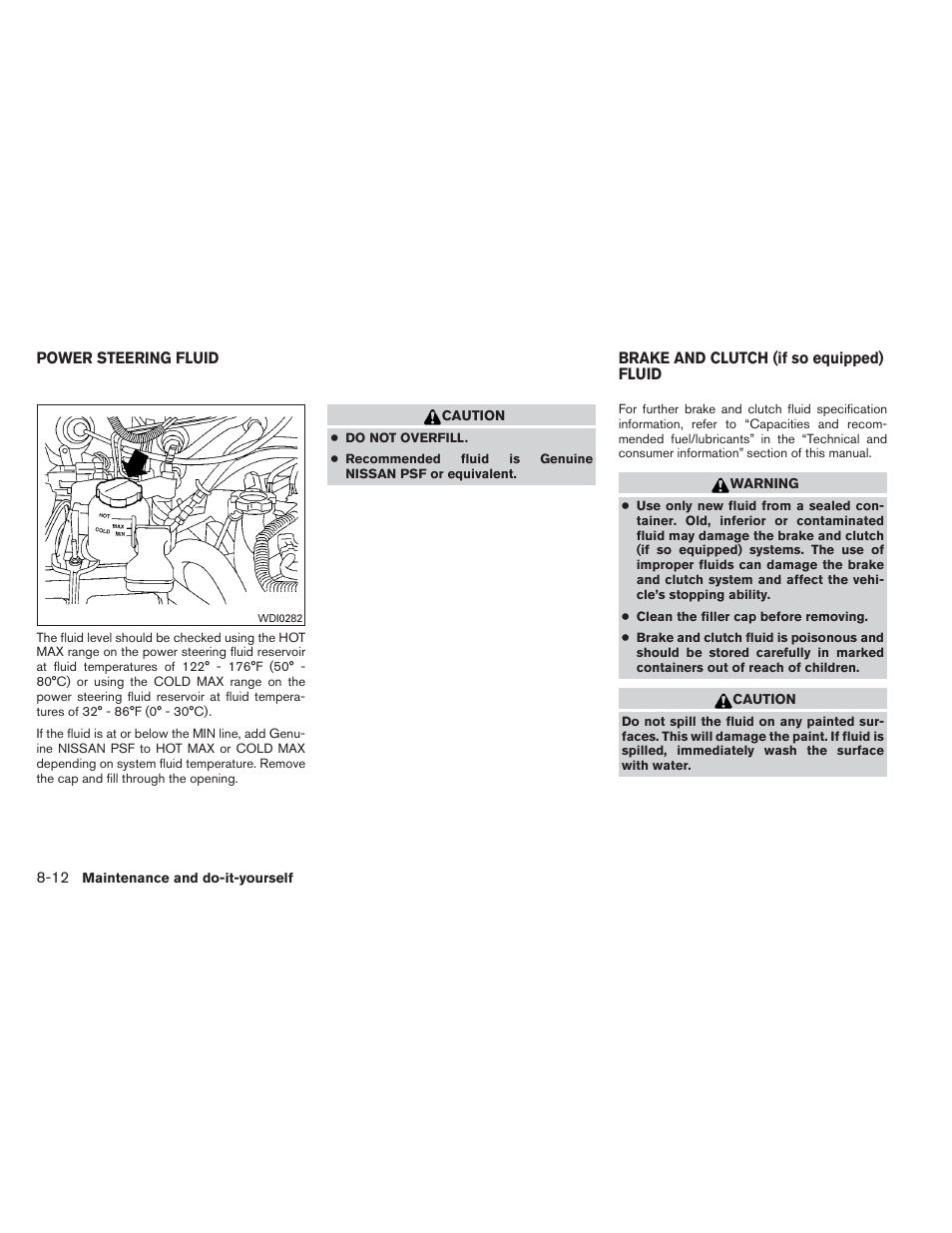 NISSAN 2012 Xterra - Owner's Manual User Manual | Page 271 / 341