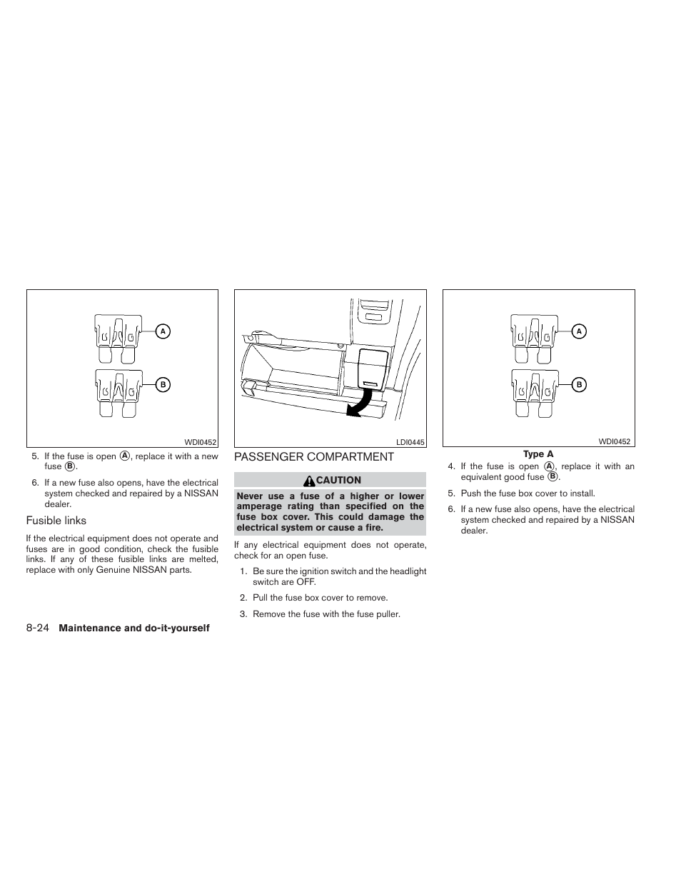 Passenger compartment -24 | NISSAN 2012 Xterra - Owner's Manual User Manual | Page 283 / 341