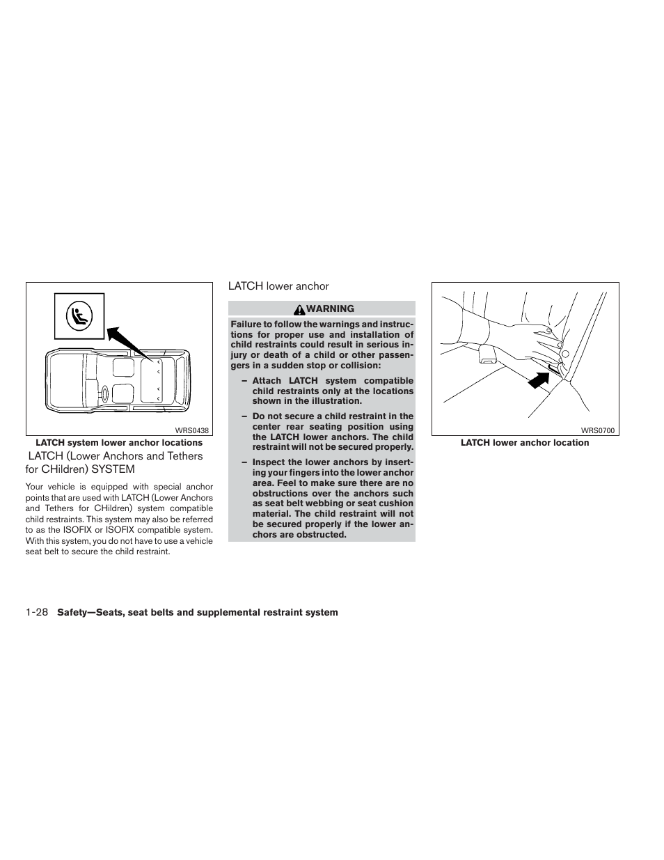 NISSAN 2012 Xterra - Owner's Manual User Manual | Page 45 / 341